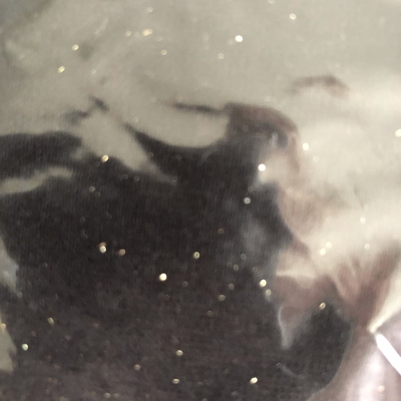 ✨ Black Pantyhose with Gold Specks - Picture 4 of 4